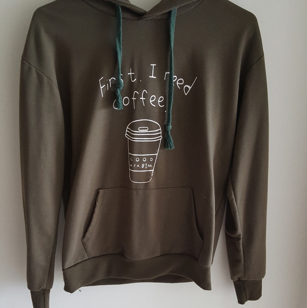 First, I Need Coffee Sweatshirt